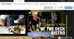 Desktop Screenshot of pacificharbourgolf.com.au